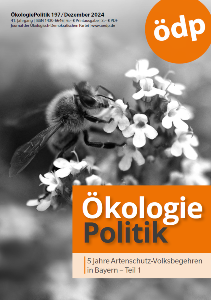 Mitgliederzeitschrift Ökologie-Politik Nr. 197